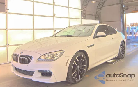 2015 BMW 650 I z USA, uszkodzony, nr VIN WBAYM9C57FD248442